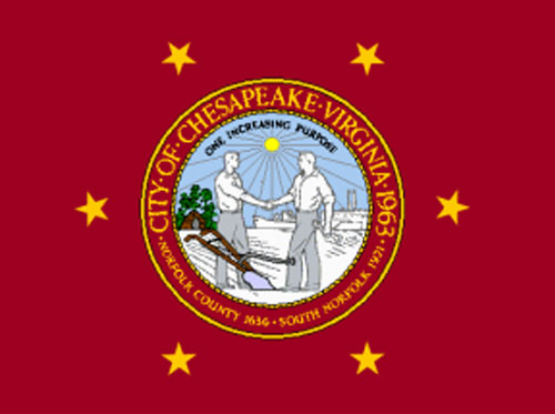 City of Chesapeake, VA Flag