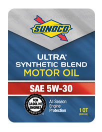 Sunoco Ultra Synthetic Blend 5W-30 Engine Oil