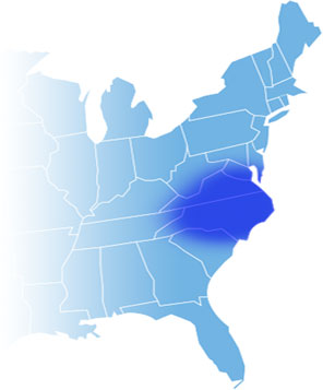 Delivery Area Across Mid Atlantic Domestic Fuels Lubes