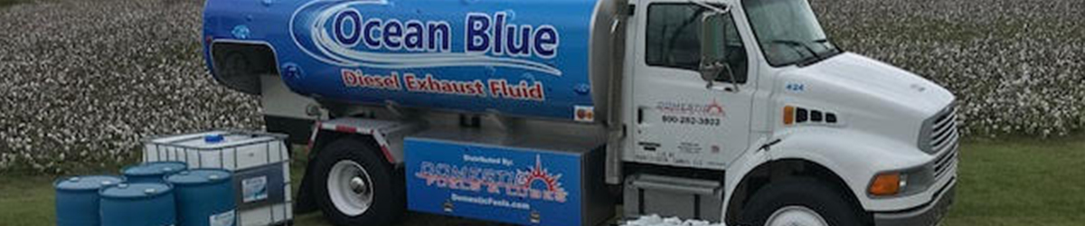 Ocean Blue Diesel Exhaust Fluid (DEF) from Domestic Fuels & Lubes